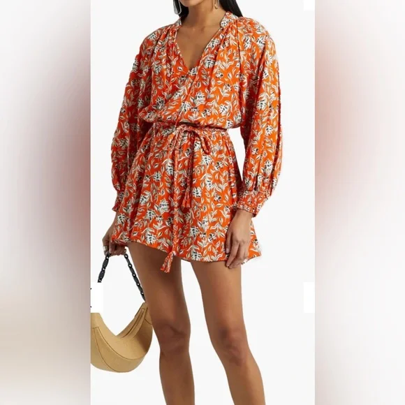 Alice + Olivia | Dresses | Alice Olivia Lilian Belted Floral Print Linenblend Gauze Mini Dress Size | Poshmark Alice + Olivia | Dresses | Alice Olivia Lilian Belted Floral Print Linenblend Gauze Mini Dress Size | Poshmark